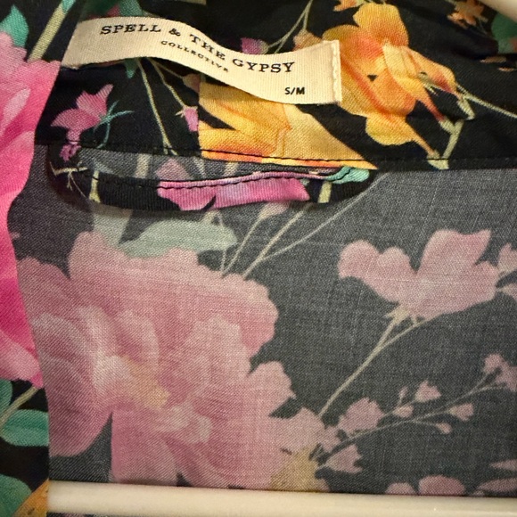 Spell Butterfly Short Kimono Robe - Picture 7 of 7